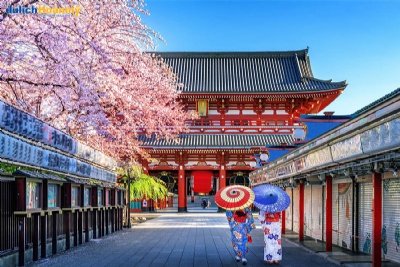 DU LỊCH NHẬT BẢN TẾT NGUYÊN ĐÁN 2026: HÀ NỘI – TOKYO – PHÚ SĨ – KYOTO - OSAKA 6 ngày 5 đêm, bay VN (về sáng)